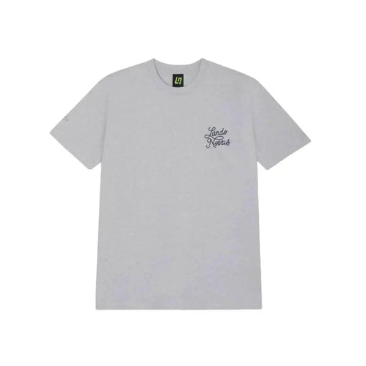 SCRIPT WHITE HEATHER SHORT SLEEVE TEE - Dash Racegear