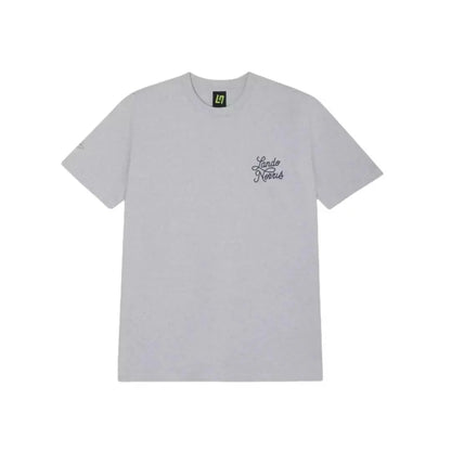 SCRIPT WHITE HEATHER SHORT SLEEVE TEE - Dash Racegear