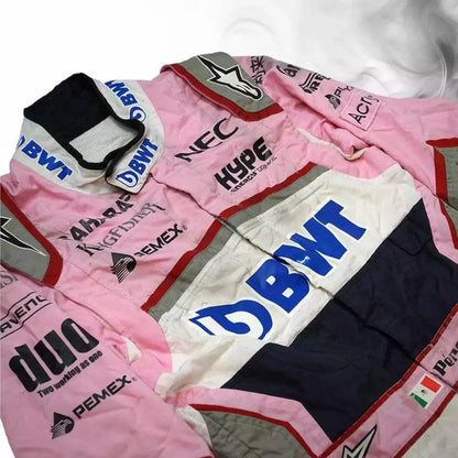 SERGIO PEREZ 2018 RACE SUIT SAHARA FORCE INDIA F1 TEAM - Dash Racegear