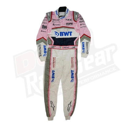 SERGIO PEREZ 2018 RACE SUIT SAHARA FORCE INDIA F1 TEAM - Dash Racegear