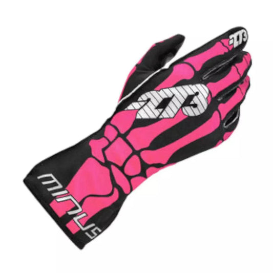 SKELETAL Black/Pink/White - Dash Racegear