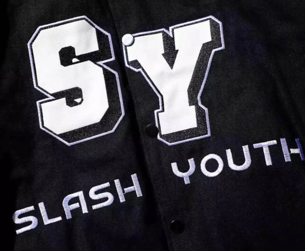 SLASH YOUTH RACING EMBROIDERED JACKET - Dash Racegear
