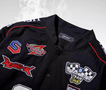 SLASH YOUTH RACING EMBROIDERED JACKET - Dash Racegear