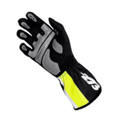 SNAP Black/White/Fluo Yellow - Dash Racegear