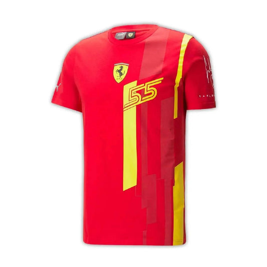 Scuderia Ferrari Sainz 2023 Spanish GP T-Shirt - Dash Racegear