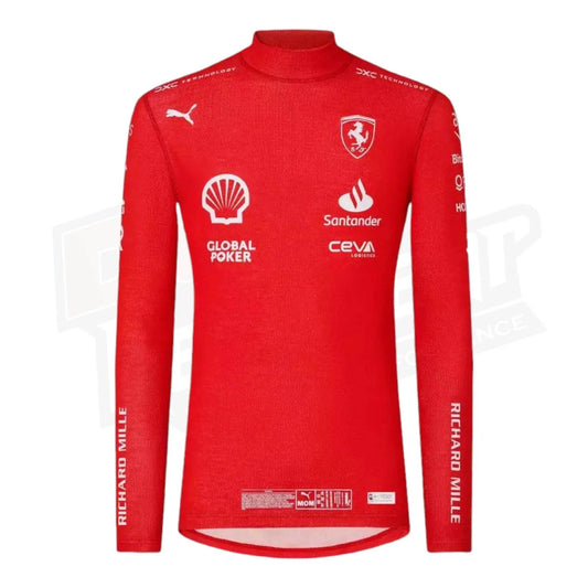 Scuderia Ferrari Carlos Sainz F1 PRO undersuit top - Joshua Vides - Dash Racegear
