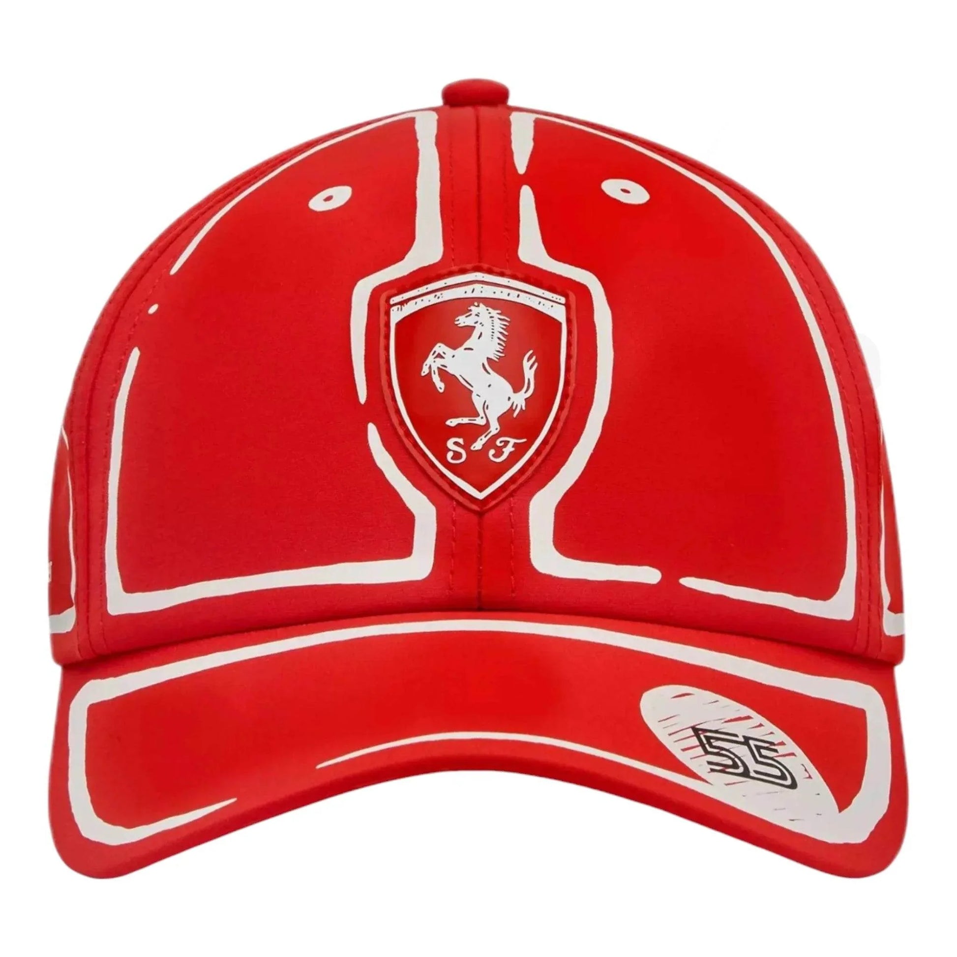 Scuderia Ferrari Carlos Sainz Puma baseball hat - Joshua Vides - Dash Racegear
