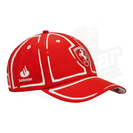 Scuderia Ferrari Carlos Sainz Puma baseball hat - Joshua Vides - Dash Racegear