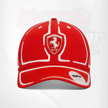 Scuderia Ferrari Charles Leclerc Puma baseball hat - Joshua Vides - Dash Racegear