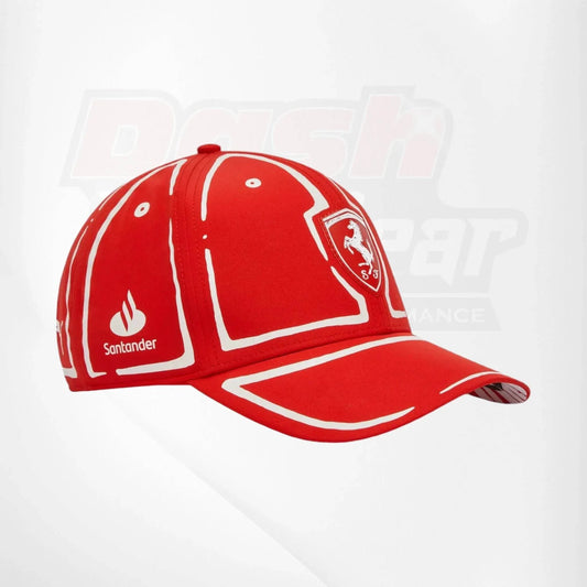 Scuderia Ferrari Charles Leclerc Puma baseball hat - Joshua Vides - Dash Racegear
