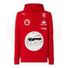 Scuderia Ferrari Charles Leclerc Puma hooded sweatshirt - Joshua Vides - Dash Racegear