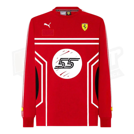 Scuderia Ferrari Puma Corlos Sainz jersey - Joshua Vides - Dash Racegear