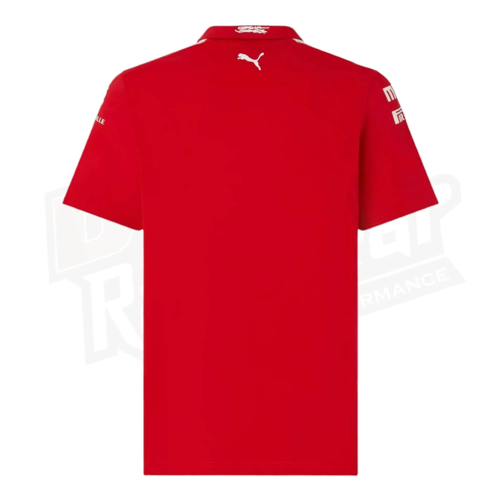 Scuderia Ferrari Puma Team polo shirt Joshua Vides Dash Racegear