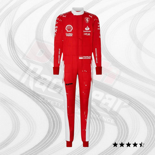 Scuderia Ferrari Race Suit Charles Leclerc & Carlos Sainz Jr - 2023 Las Vegas GP special edition - Dash Racegear