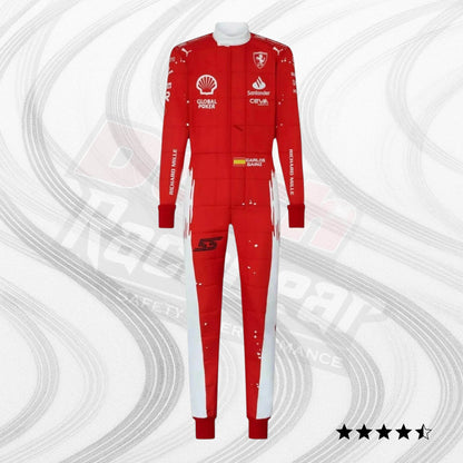 Scuderia Ferrari Race Suit Charles Leclerc & Carlos Sainz Jr - 2023 Las Vegas GP special edition - Dash Racegear