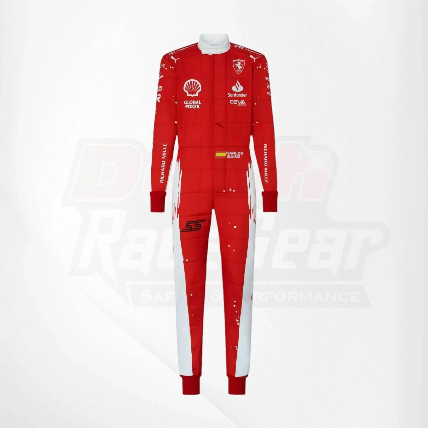 Scuderia Ferrari Race Suit Charles Leclerc & Carlos Sainz Jr - 2023 Las Vegas GP special edition - Dash Racegear