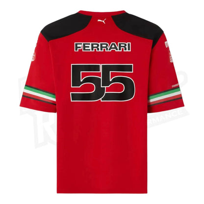 Scuderia Ferrari Replica Carlos Sainz American football jersey - Austin Special Edition - Dash Racegear