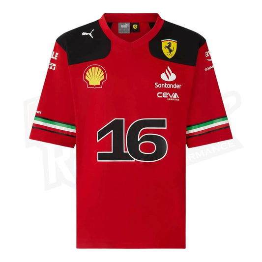 Scuderia Ferrari Replica Charles Leclerc American football jersey - Austin Special Edition - Dash Racegear