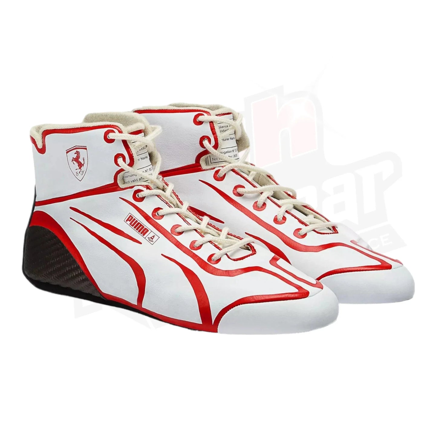 Scuderia Ferrari Speedcat Pro Ferrari trainers Boots - Joshua Vides - Dash Racegear