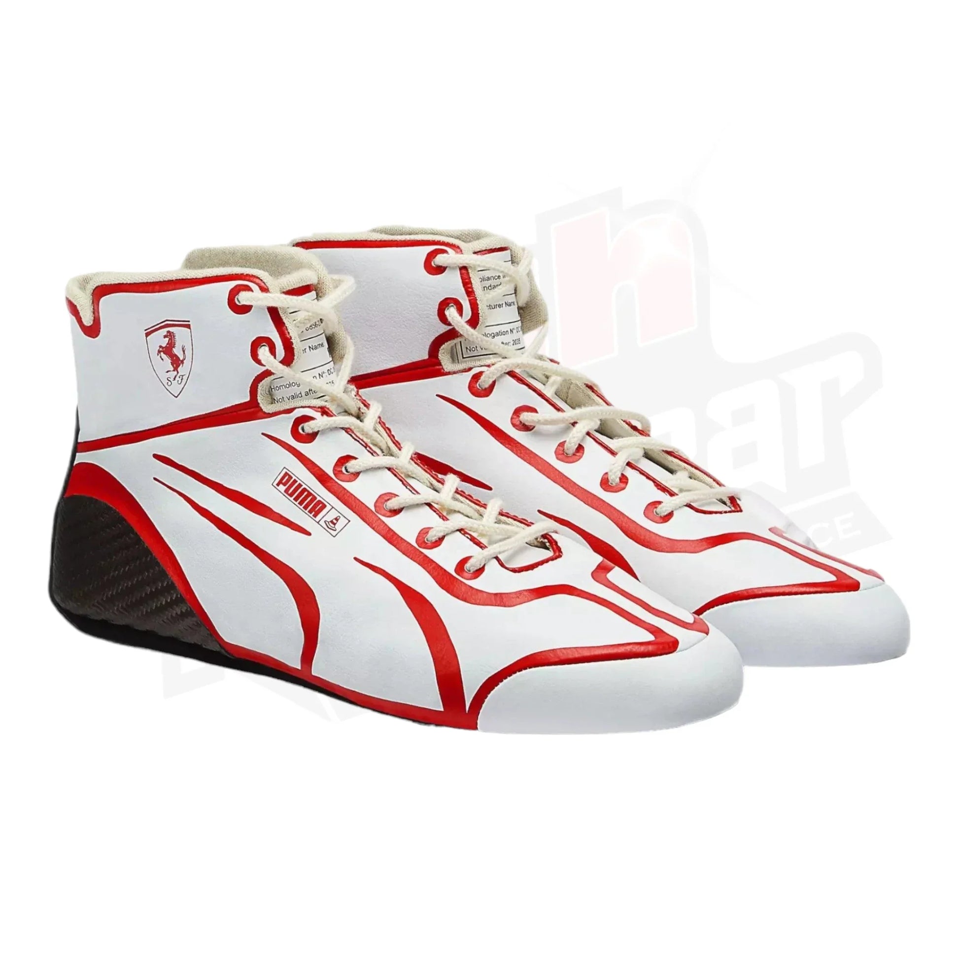 Scuderia Ferrari Speedcat Pro Ferrari trainers Boots - Joshua Vides - Dash Racegear