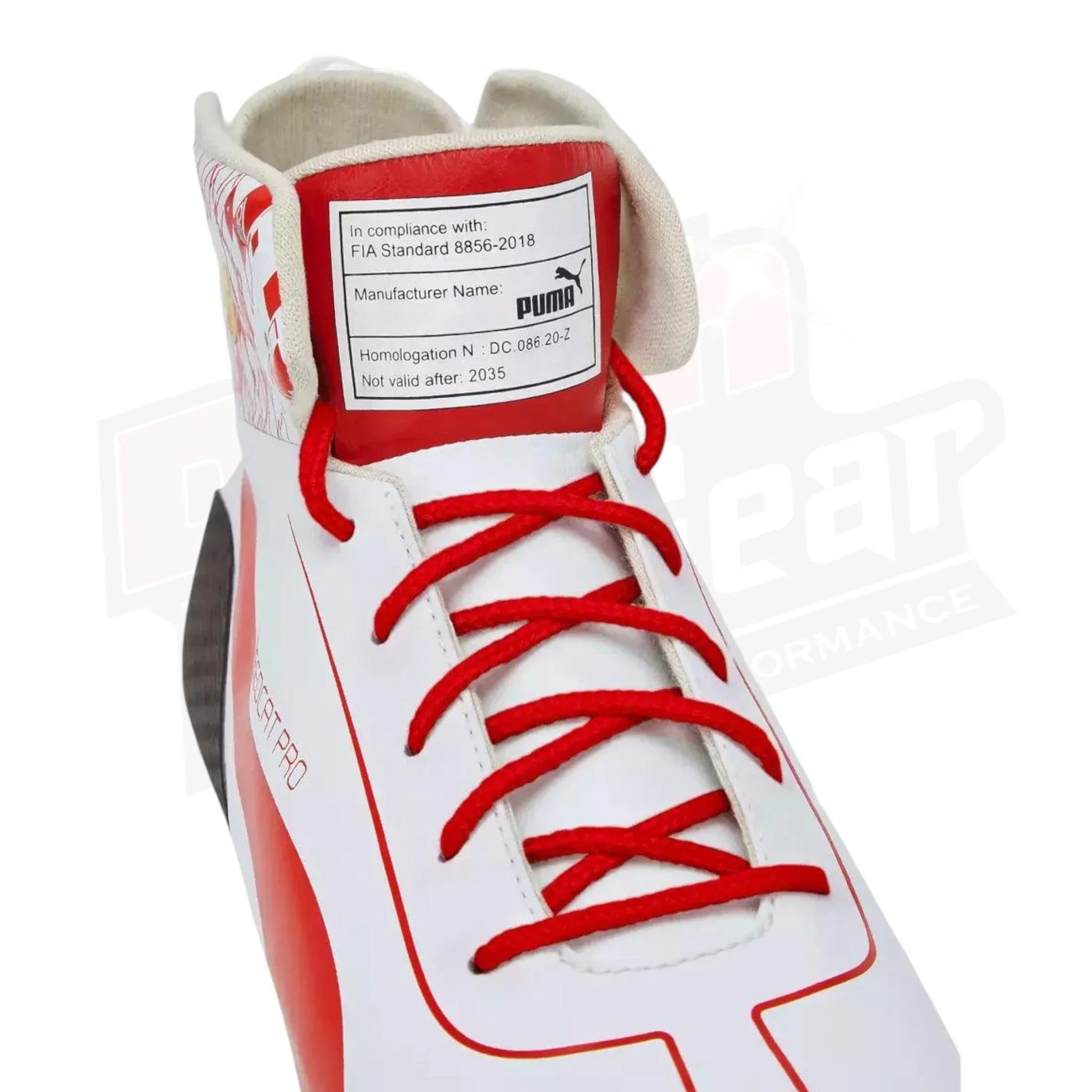 Scuderia Ferrari Speedcat Pro Ferrari trainers Boots - Joshua Vides - Dash Racegear