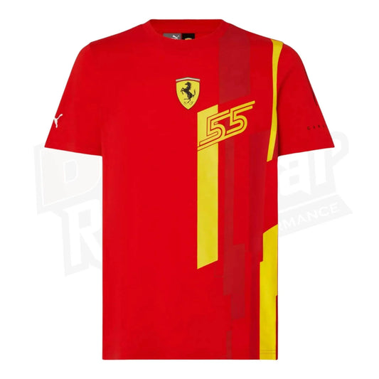 Scuderia Ferrari Team Carlos Sainz Replica T-shirt - Barcelona Special Edition - Dash Racegear