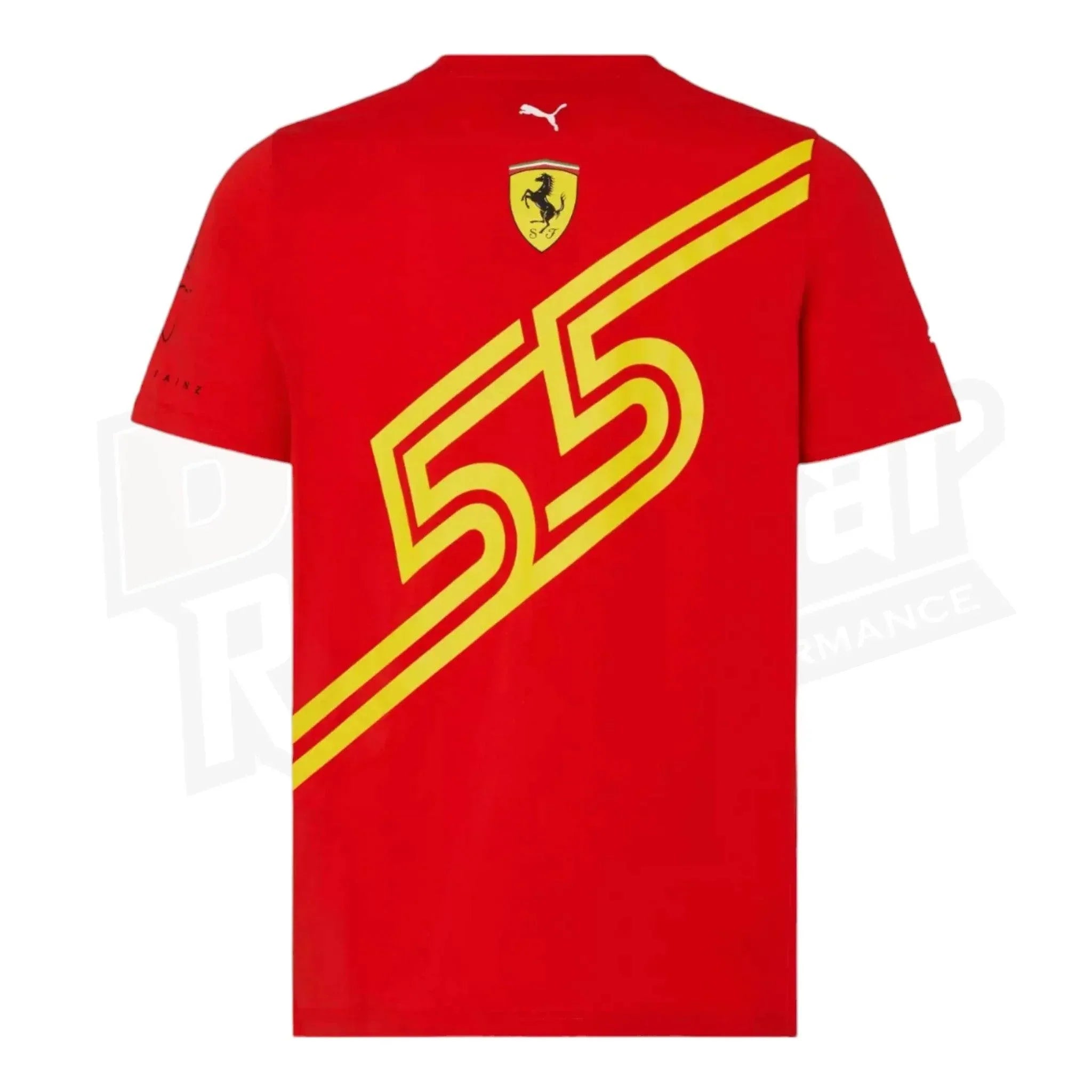 Scuderia Ferrari Team Carlos Sainz Replica T-shirt - Barcelona Special Edition DASH RACEGEAR
