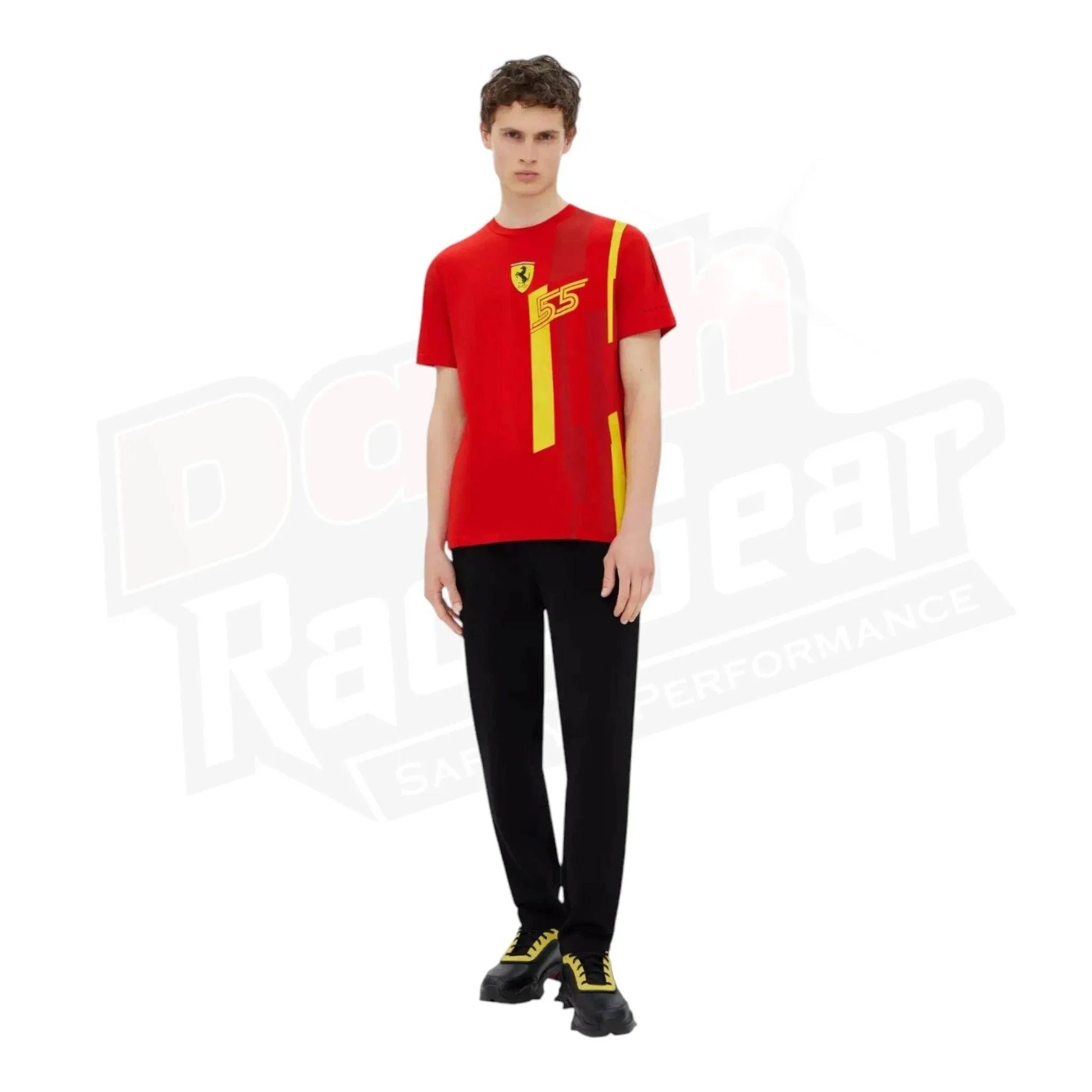 Scuderia Ferrari Team Carlos Sainz Replica T-shirt - Barcelona Special Edition - Dash Racegear