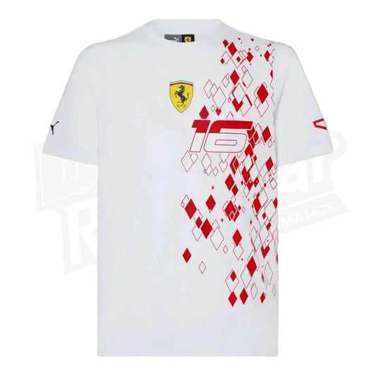 Scuderia Ferrari Team Charles Leclerc T-shirt - Monaco Special Edition - Dash Racegear