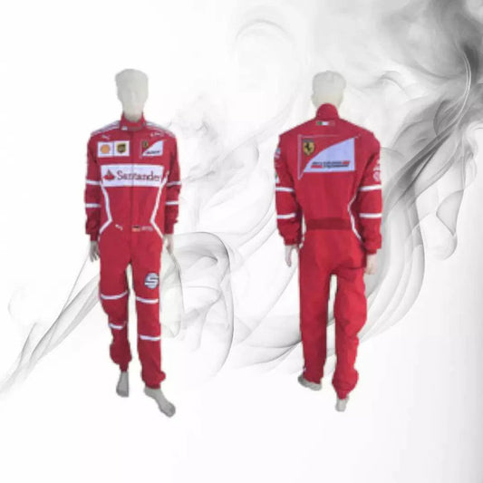 Sebastian Vettel 2017 Replica Racing Suit - Dash Racegear