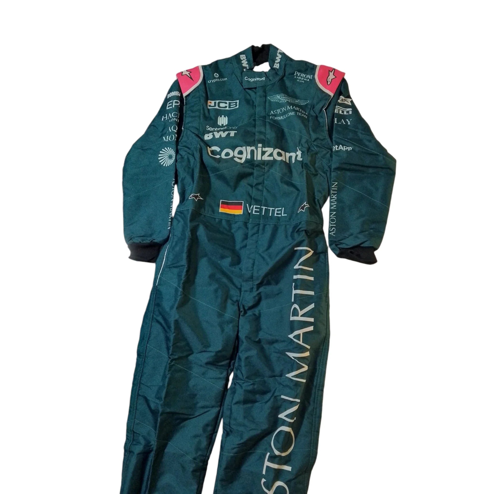 Sebastian Vettel Aston Martin F1 drivers 2021 Race Suit - Dash Racegear