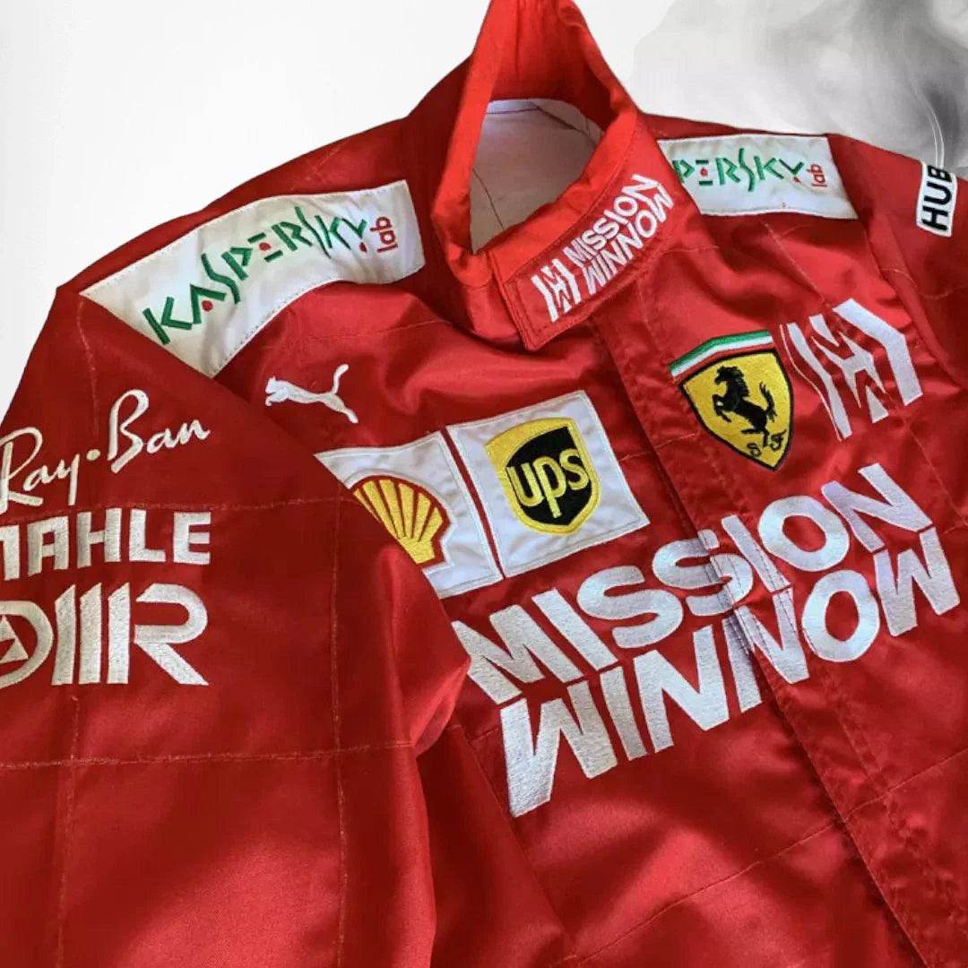 Sebastin Vettel 2019 MISSION WINNOW Replica Race Suit - Dash Racegear