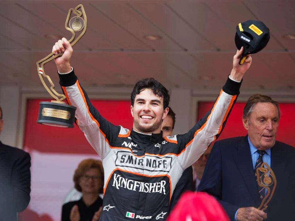 2016 Sergio Perez Sahara Force India F1 Team Race Suit - Dash Racegear