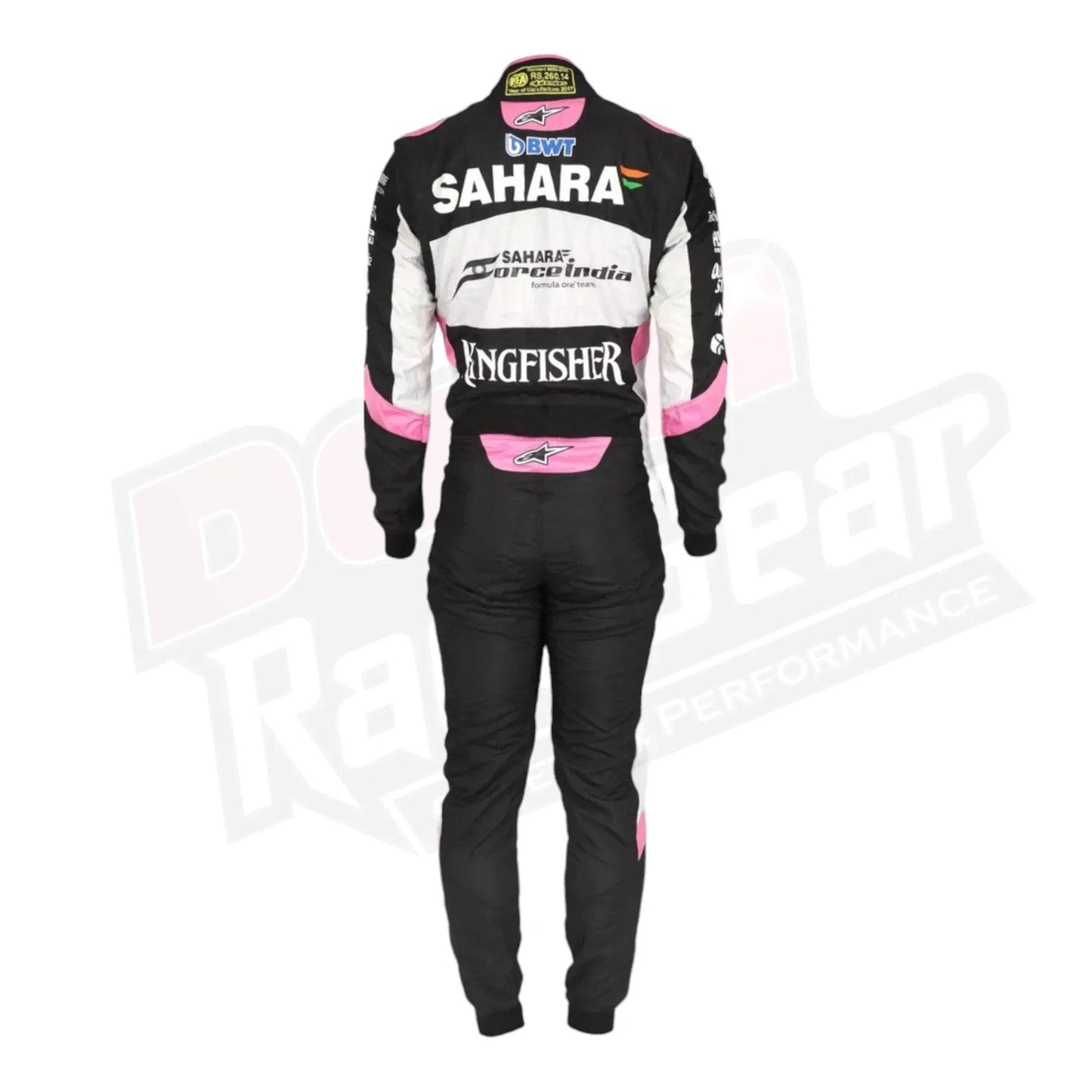 Sergio Pérez 2017 Sahara Force India F1 Team Race Suit - Dash Racegear