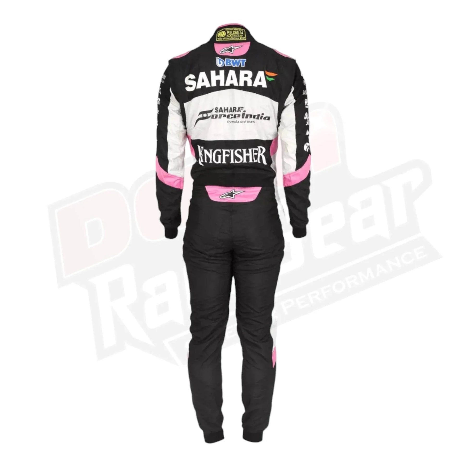 Sergio Pérez 2017 Sahara Force India F1 Team Race Suit - Dash Racegear