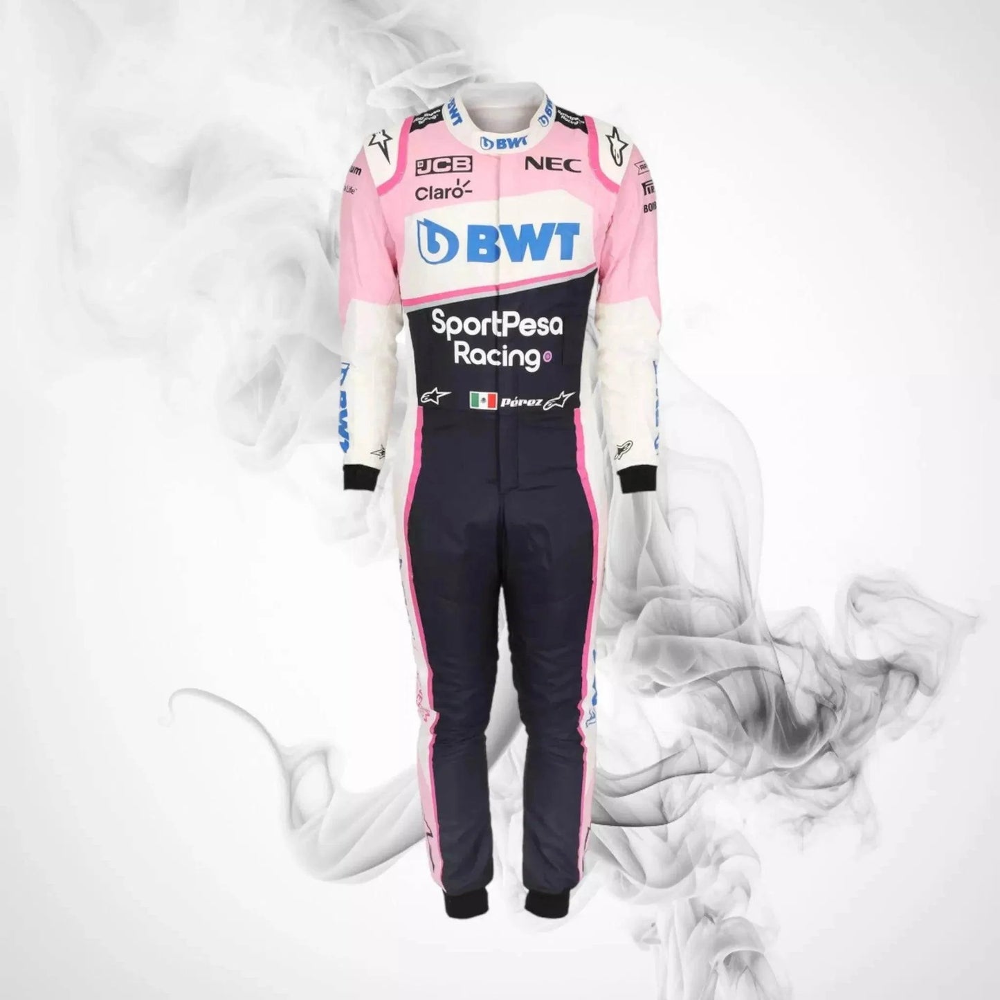 Sergio Pérez 2019 Racing Point F1 Team Race Suit - Dash Racegear
