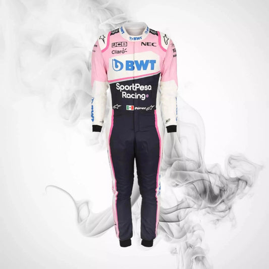 Sergio Pérez 2019 Racing Point F1 Team Race Suit - Dash Racegear