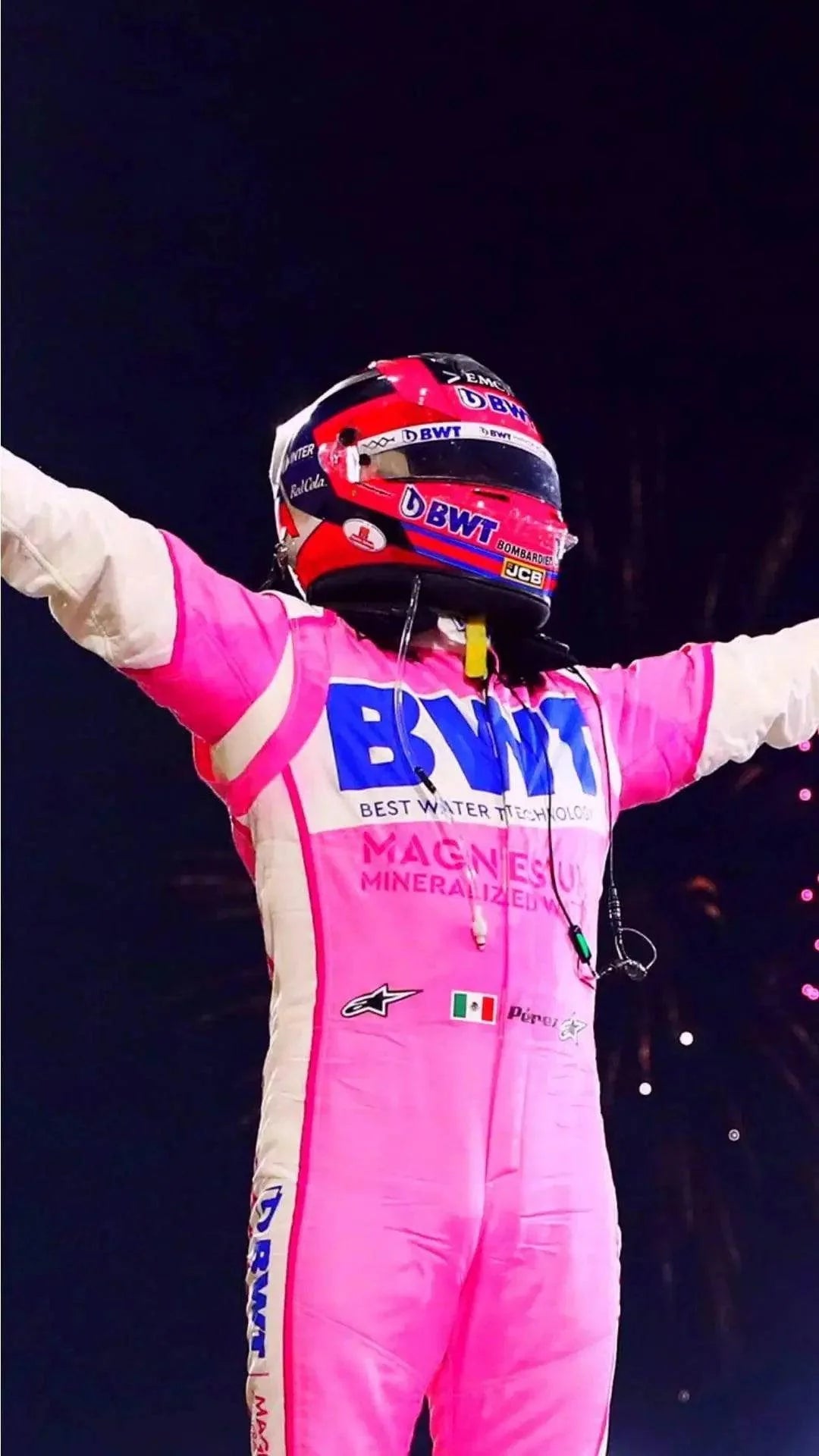Sergio Pérez 2020 BWT Racing Point F1 Team Race Suit - Dash Racegear