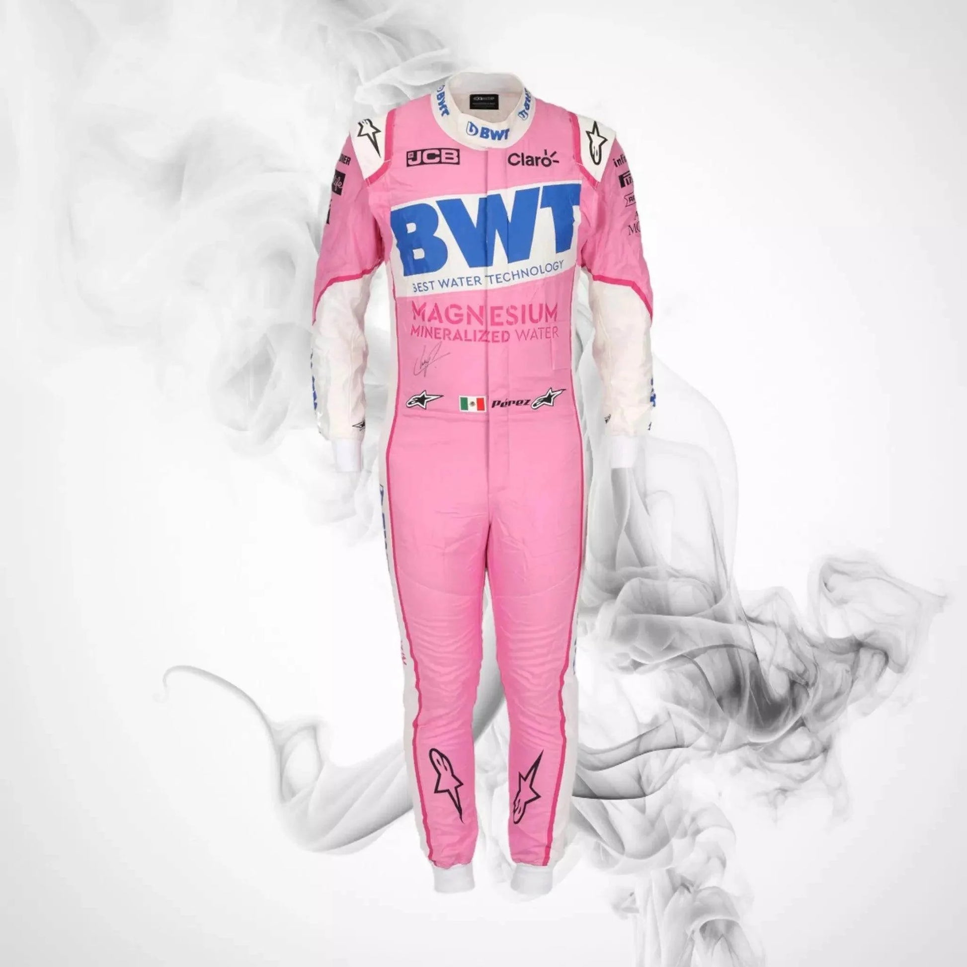Sergio Pérez 2020 BWT Racing Point F1 Team Race Suit - Dash Racegear