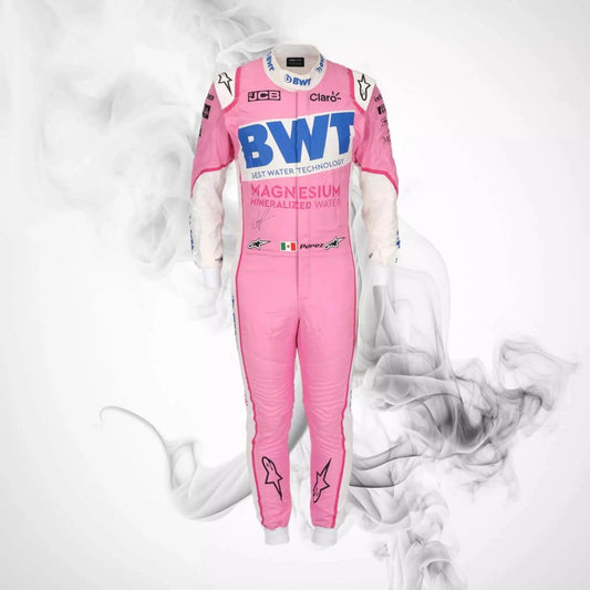 Sergio Pérez 2020 BWT Racing Point F1 Team Race Suit - Dash Racegear