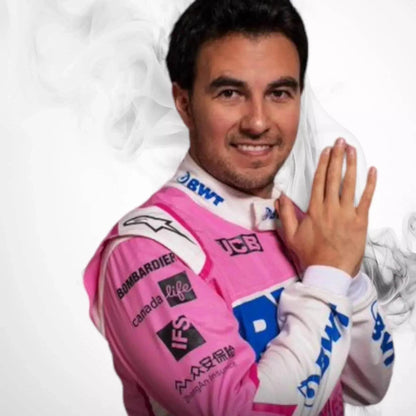 Sergio Pérez 2020 BWT Racing Point F1 Team Race Suit - Dash Racegear
