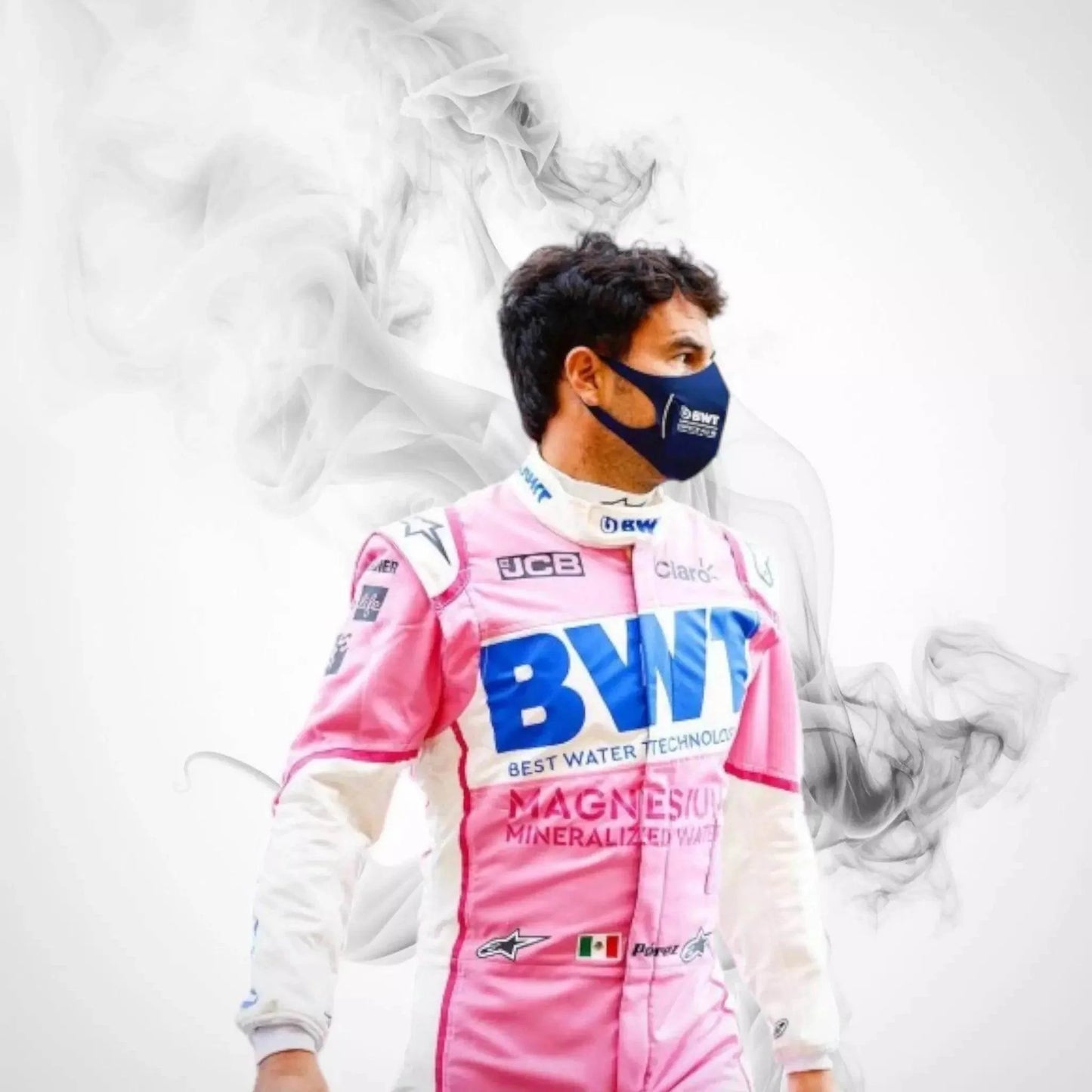 Sergio Pérez 2020 BWT Racing Point F1 Team Race Suit - Dash Racegear