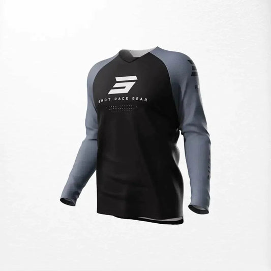 Shot Escape MX Jersey Grey - Dash Racegear