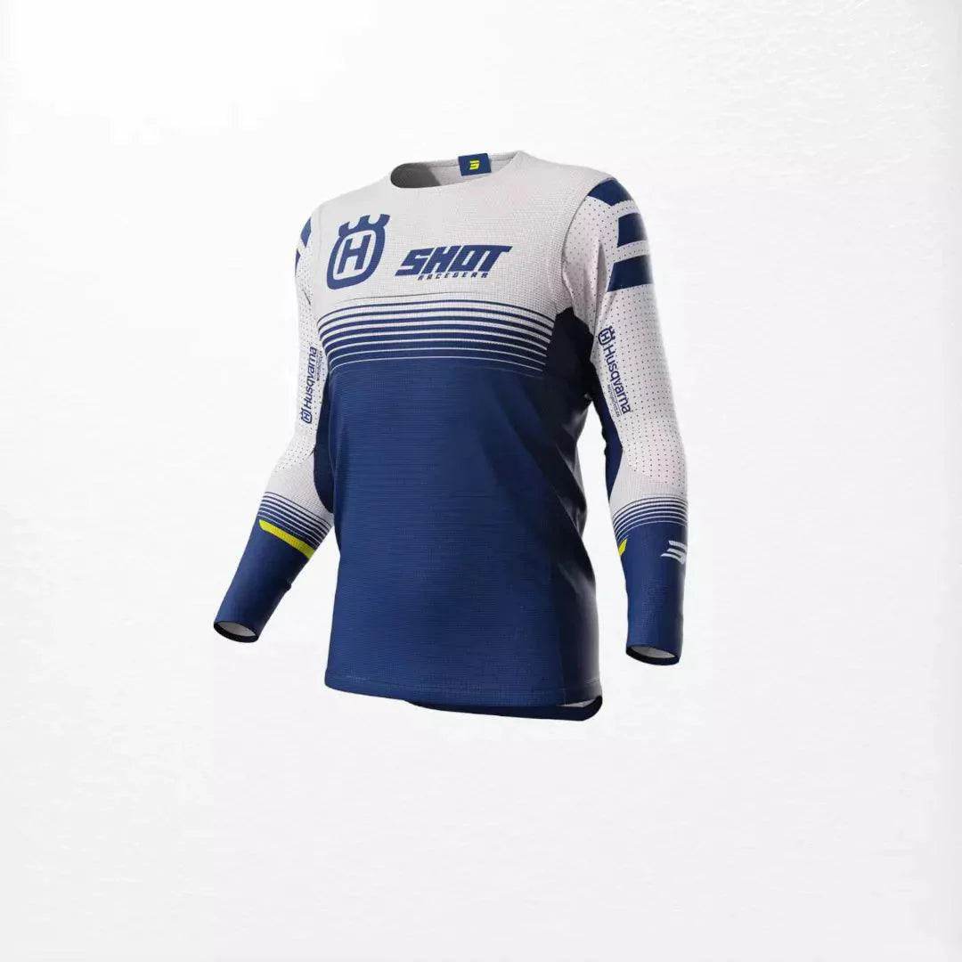 Shot Husqvarna Limited Edition 2023 MX Jersey Blue - Dash Racegear