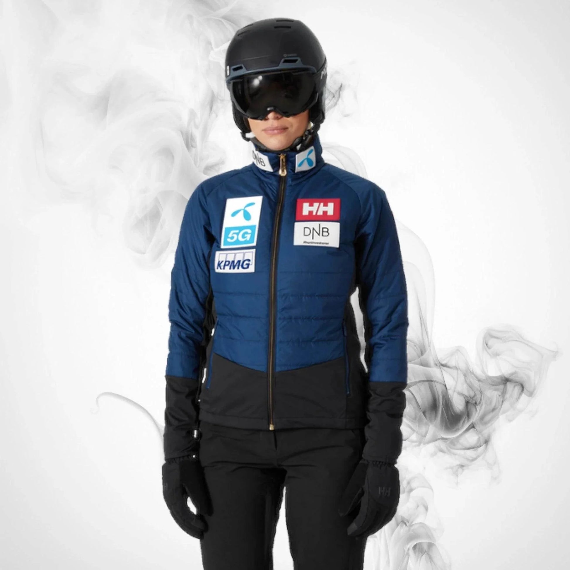 Ski Insulation Jacket Helly Hansen World Cup Insulator Jacket Ocean NSF - 2023/24 - Dash Racegear