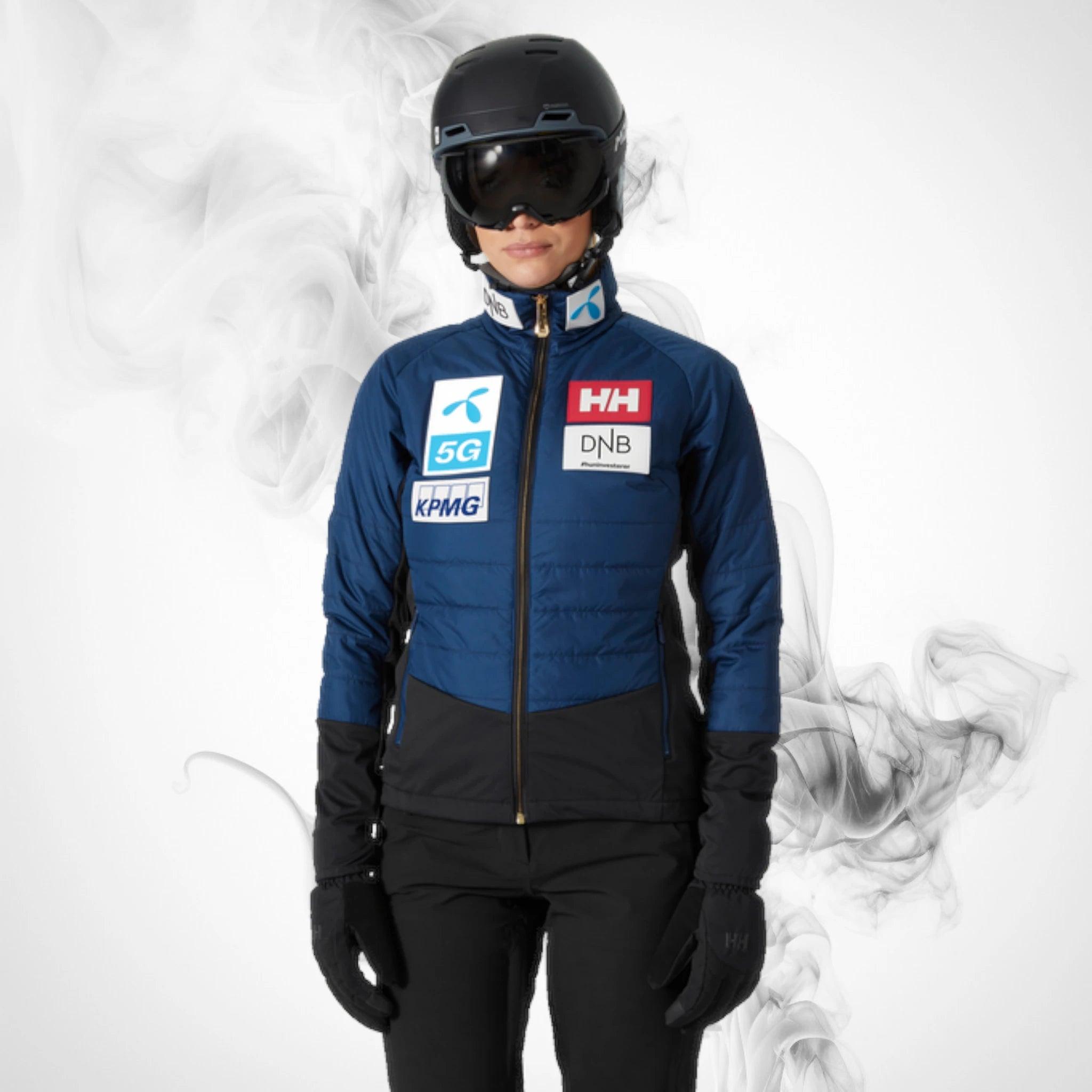 Ski Insulation Jacket Helly Hansen World Cup Insulator Jacket Ocean NSF - 2023/24 - Dash Racegear 