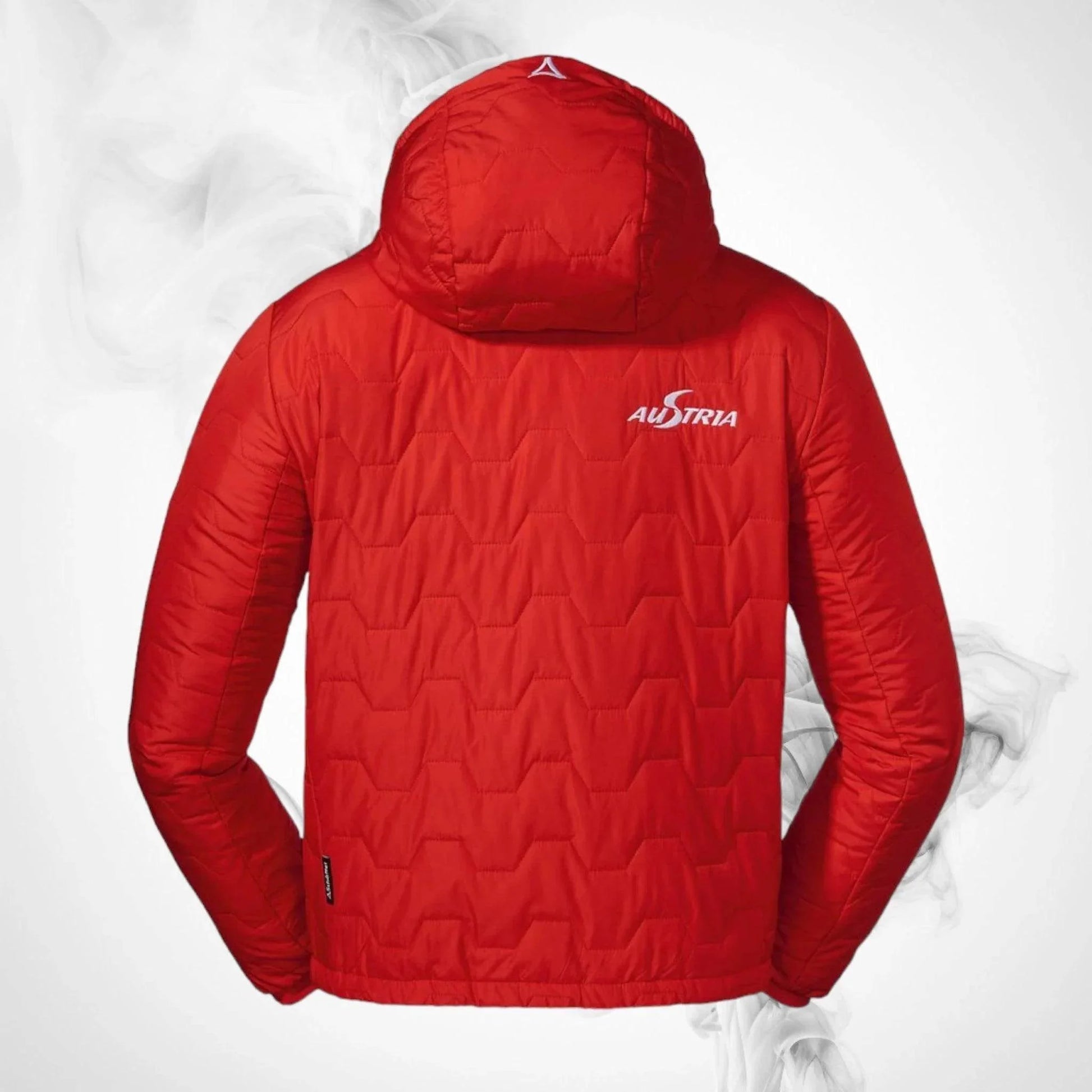 Ski Insulation Jacket SCHOFFEL Vntlft Hoody Adamont 3 K RT Junior Red - 2021/22 - Dash Racegear