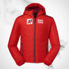 Ski Insulation Jacket SCHOFFEL Vntlft Hoody Adamont 3 K RT Junior Red - 2021/22 - Dash Racegear 