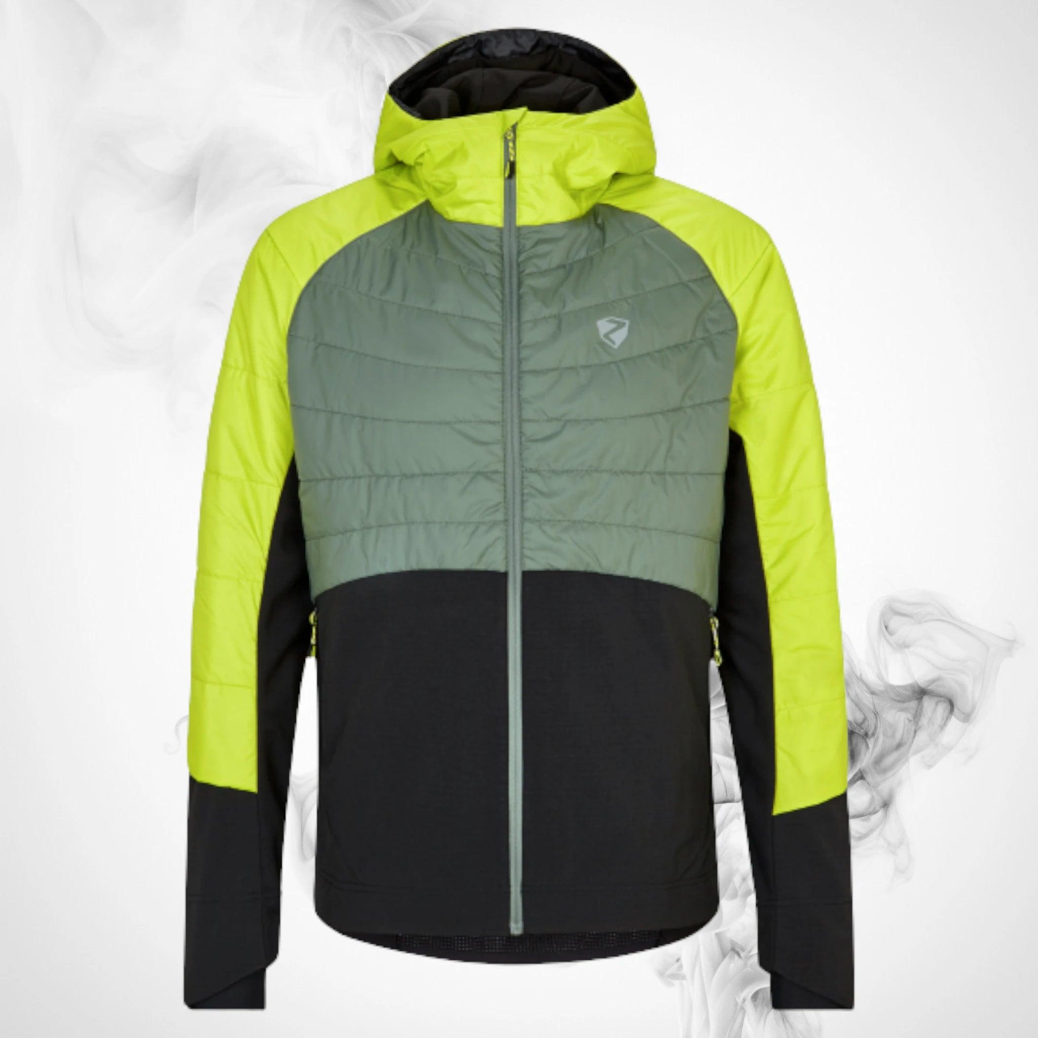 Ski Jacket Ziener Nakos Man Bitter Lemon Green Mud - 2023/24 - Dash Racegear 