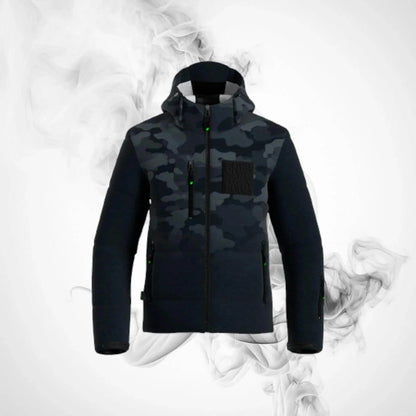 Ski jacket ENERGIAPURA Camouflage - Dash Racegear
